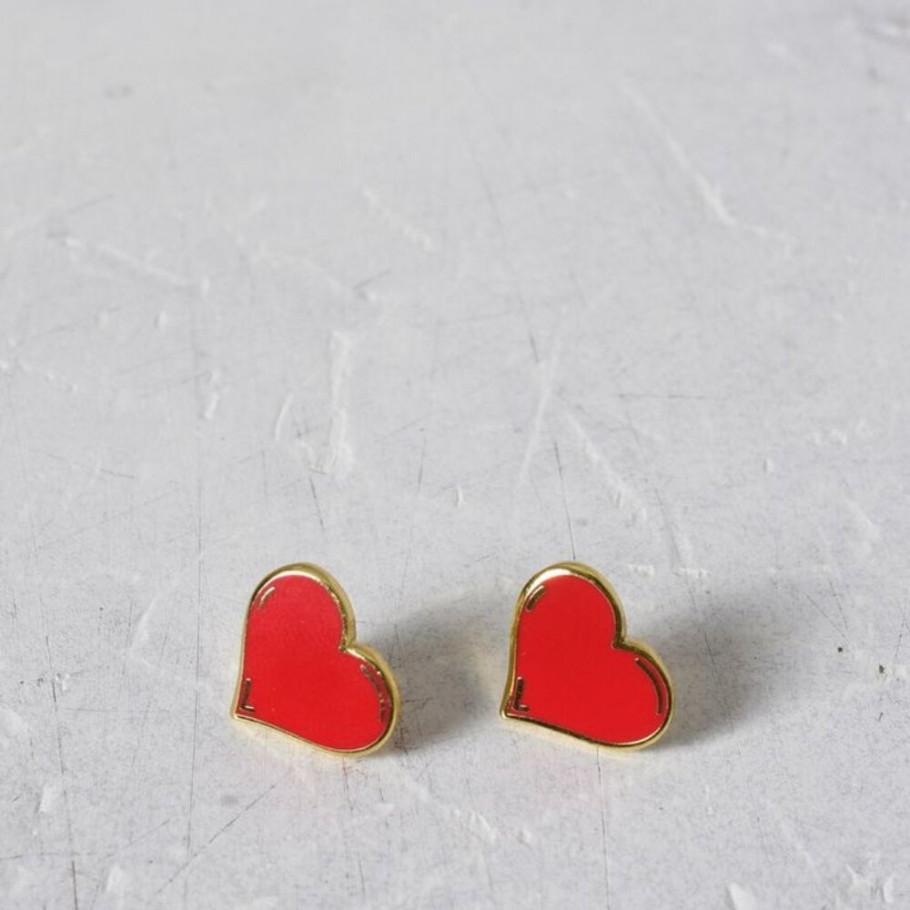 Gypsy Warrior Love Heart Enamel Pin